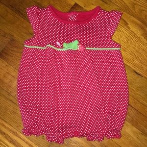 Gymboree strawberry romper